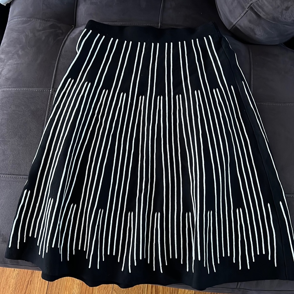 Striped Knit Skirt